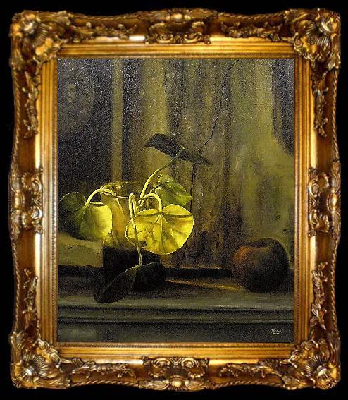 framed  Rudolf Swoboda Still-Real-Life, ta009-2